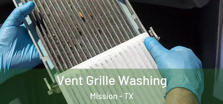 Vent Grille Washing Mission - TX